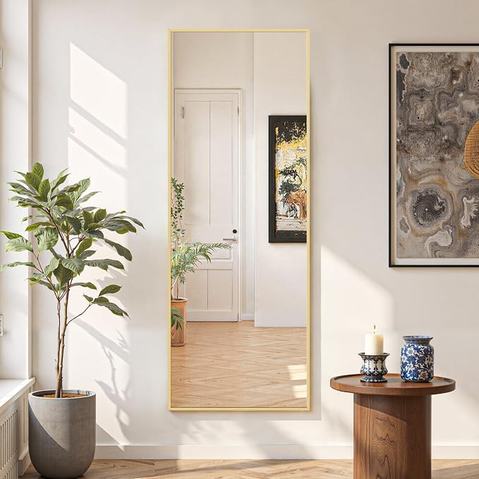 Mirror Full Length 59"x16" Full Body Floor Mirror - Image 2