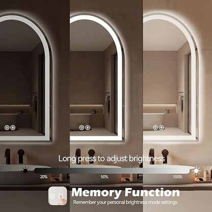DUMOS 24"×36" LED Bathroom Mirror - Image 6