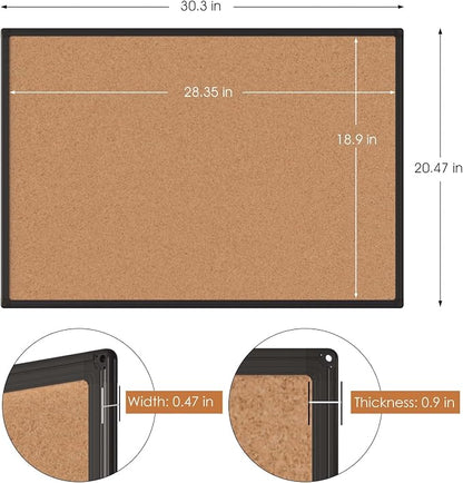 2-Pack Cork Board Bulletin Board 20 x 30, Office Board - Image 4