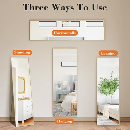 DUMOS Full Length Mirror 19"x 58" - Image 6
