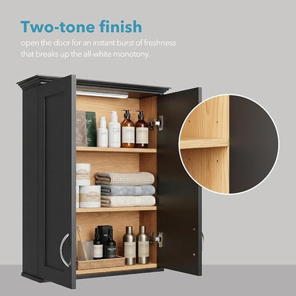 VANIRROR 23x30 Wall Mounted Bathroom Cabinet - Image 5