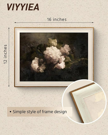 VIYYIEA Framed Wall Art for Living Room, Natural Canvas Prints, Vintage Home - Image 3