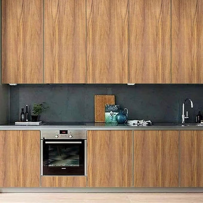 COSNIGHT 15.7" ×393.7" Wood Grain Wallpaper Peel and Stick Vinyl Film Self - Image 3