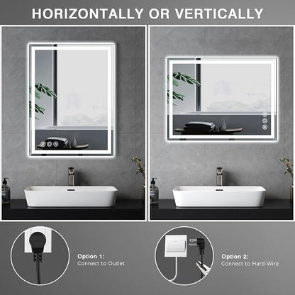 Memobarco LED Mirror for Bathroom 20"x 28" - Image 8