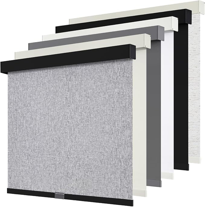SUNOFF Cordless Blackout Roller Shades Blinds by SUNOFF