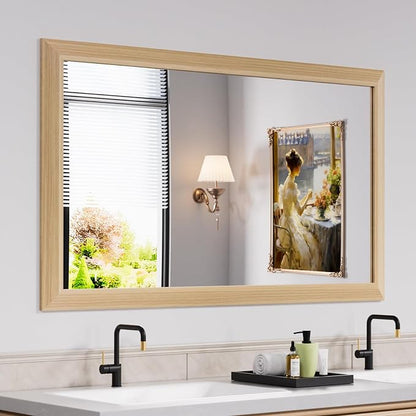 Amorho 50 X30 Inch Bathroom Mirror by Amorho