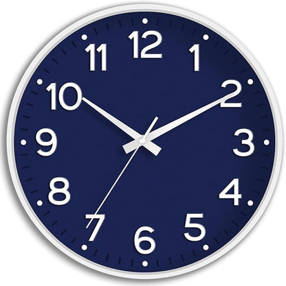 Roymnie Wall Clock, Silent Wall Clocks Battery Operated 8 Inch-Modern Non by Unknown