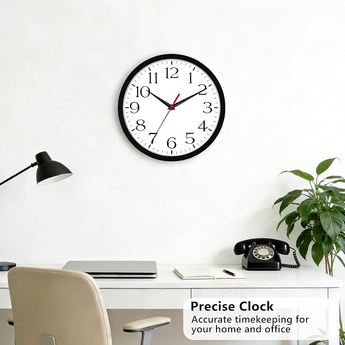 DAXSMY 8 Inch Wall Clock - Image 6