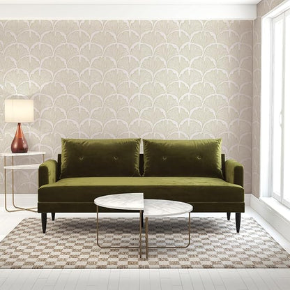 Tempaper x Novogratz Waverly White Feather Palm Removable Peel and Stick - Image 9
