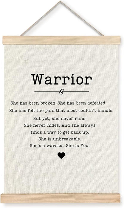 Yomisex Inspirational Wall Art Poster, Inspirational Cancer Survivor Gifts by VintageHomeDecor