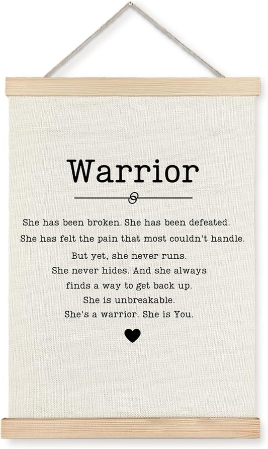 Yomisex Inspirational Wall Art Poster, Inspirational Cancer Survivor Gifts by VintageHomeDecor