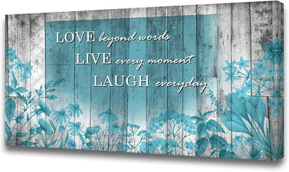 Cao Gen Decor Art S07050 Wall Art Motivational Quotes Canvas Prints 1 Panels by Cao+Gen+Decor+Art