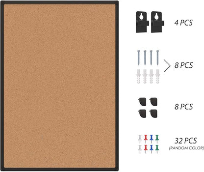 2-Pack Cork Board Bulletin Board 20 x 30, Office Board - Image 9