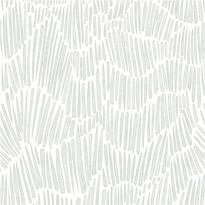 Theper Green Wallpaper 17.3"×197" Modern Striped Peel and Stick Wallpaper Boho by Theper