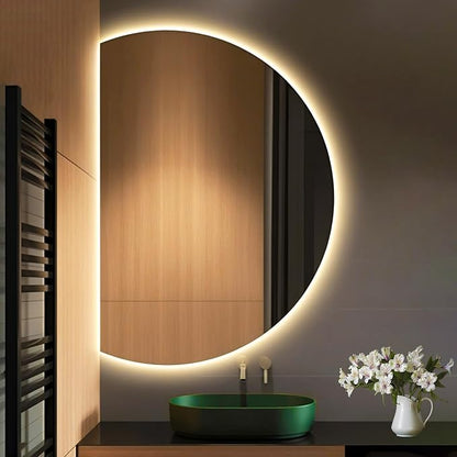 Modern Smart Anti-Fog Bathroom Mirror by Unknown