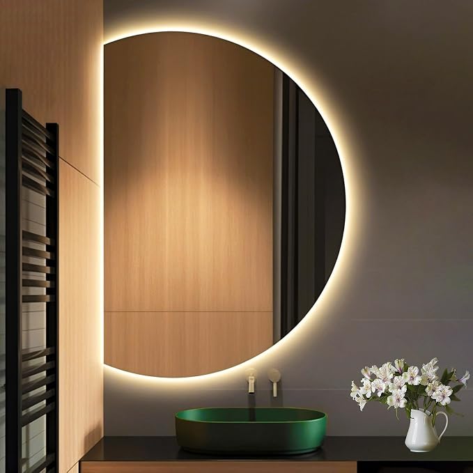 Modern Smart Anti-Fog Bathroom Mirror by Unknown