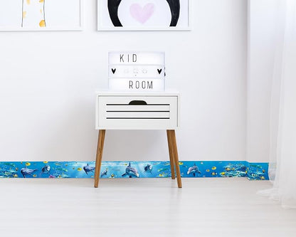 FLFK Peel and Stick Wallpaper Border Wall Decals - Image 6