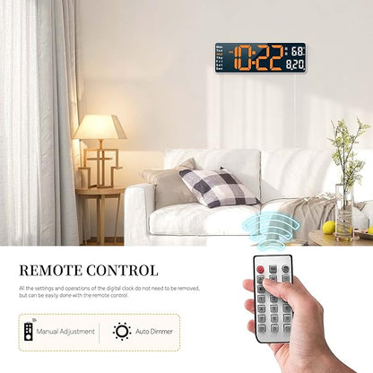 Digital Clock, Digital Wall Clock - Image 6