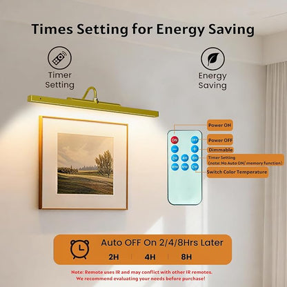 24 Inch Battery Powered Picture Light 6000mAh - Image 5