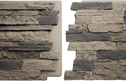 EverStone Acadia Ledge Faux Stone Panel, Urban Color - Image 8