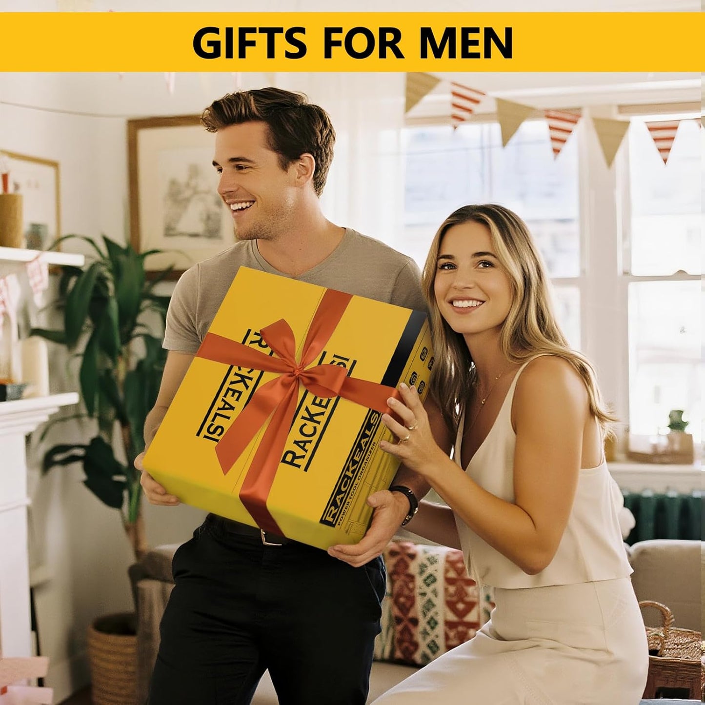 Large Power Tool Organizer Wall Mount, 4 Layer Garage Storage Cordless Tool Organizer with 8 Drills Holder, Heavy Duty Premium Metal Load 400 lbs, Ideal Garage Organization Gifts for Men