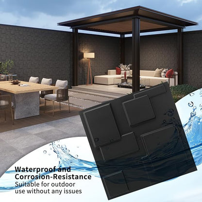 Art3d 100 Pack Decorative 3D Wall Panels, 97 Sq.Feet PVC Interior Wall Décor - Image 5