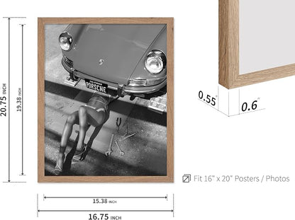 Poster Master Woman Under Classic Car Poster - Image 3