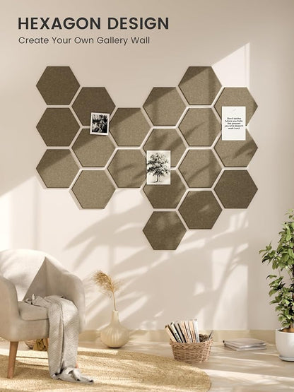 Fluxynara Hexagon Cork Board Alternative - Image 6