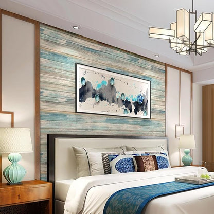 practicalWs Peel and Stick Wallpaper 17.71" x 236.2" Wood Wallpaper Wood - Image 8