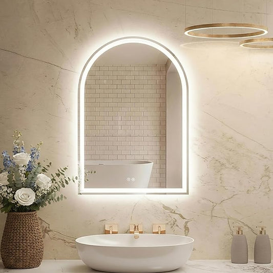 DUMOS 24"×32" LED Bathroom Mirror by DumosLifestyle