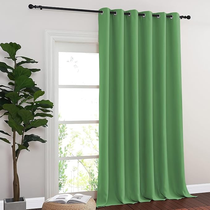 NICETOWN Sliding Door Curtain 108 Inches Long - Image 2