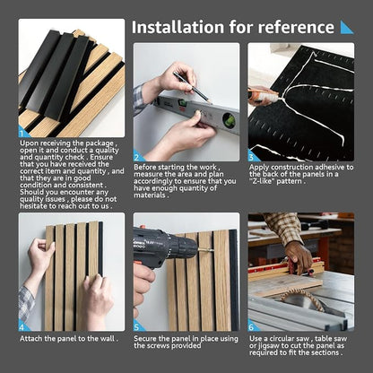 Art3d 6-Piece Wood Slat Acoustic Panels - Image 9
