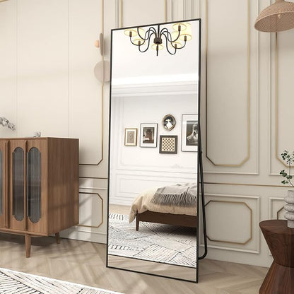 BEAUTYPEAK Full Length Mirror 64"x21" Nano Glass, Standing Rectangle Floor by BEAUTYPEAK