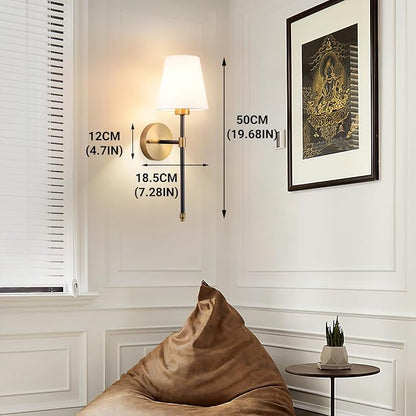 Peel and Stick Wall Sconces, Stick On Wall Sconce Set of 2, Battery Operated - Image 8