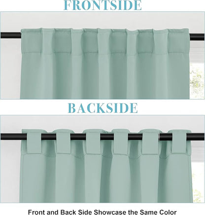 RYB HOME Bathroom Curtains Blackout - Image 2