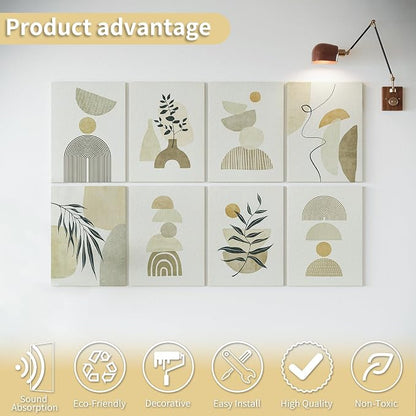 Art3d Soundproof Wall Panels 48"x32", Sound Absorbing Decorative Wall Panels - Image 4