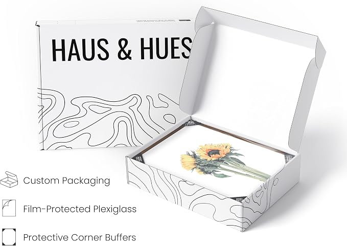 HAUS AND HUES Sunflower Wall Decor - Image 4