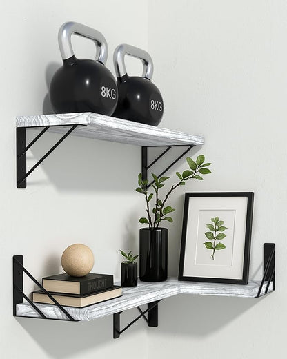 BAYKA Wall Shelves for Bedroom Decor, Floating Wall Shelves for Living Room - Image 6