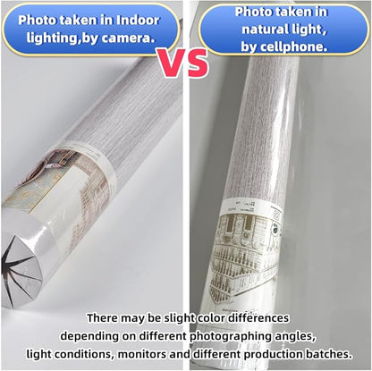 Haimin Grasscloth Wallpaper Peel and Stick 20.9in X 393in Fabric Contact Paper - Image 5