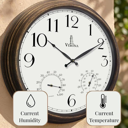 Outdoor Clocks for Patio Large Waterproof - Image 5