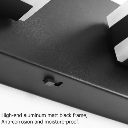 SOLFART Bathroom Vanity Lights, Adjustable Black Matt Black Vanity Light - Image 5