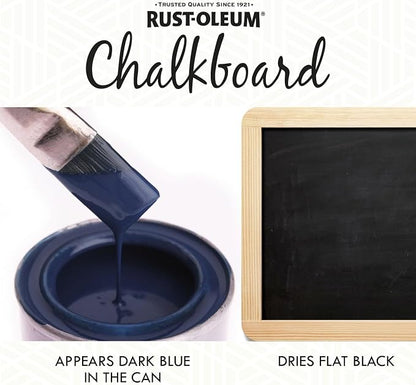 Rust-Oleum 206540 Chalkboard Brush-On Paint, 30 oz - Image 8