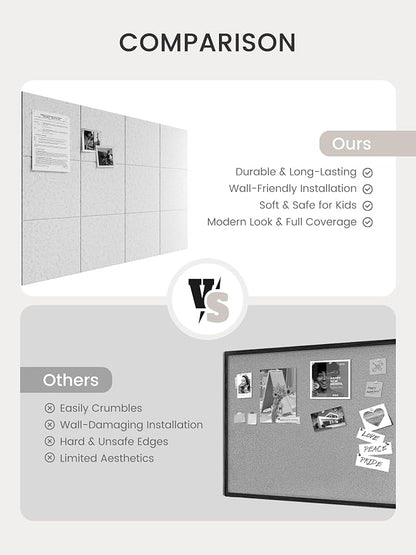 Bumusty Large Cork Board 48" x 36" Alternative - Image 7