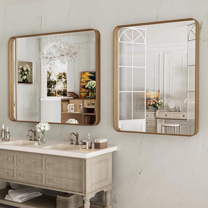 LOAAO 40X24 Inch Bathroom Mirror - Image 4