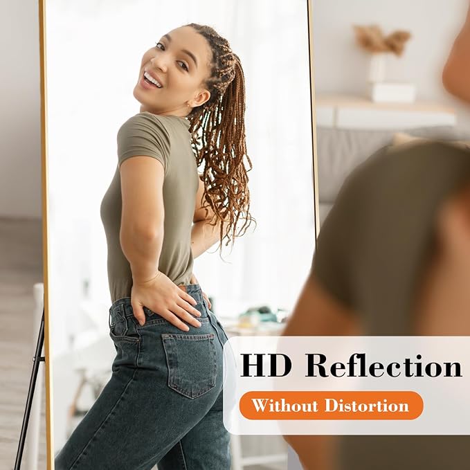 DUMOS Full Length Mirror 26"x 68" - Image 2