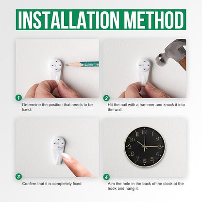 Wall Clock Modern Simple Quartz Decorative Clock Non-Ticking Silent Battery - Image 9