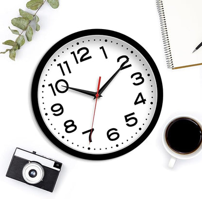 Roymnie Wall Clock Silent Non-Ticking Modern Clock Battery Operated 12 Inch - Image 7