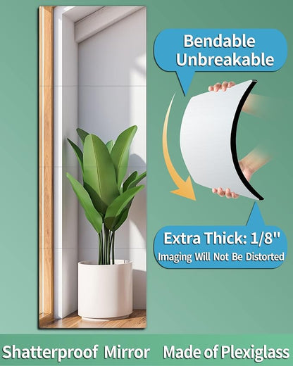 Shatterproof Wall Mirror Full Length - Image 2