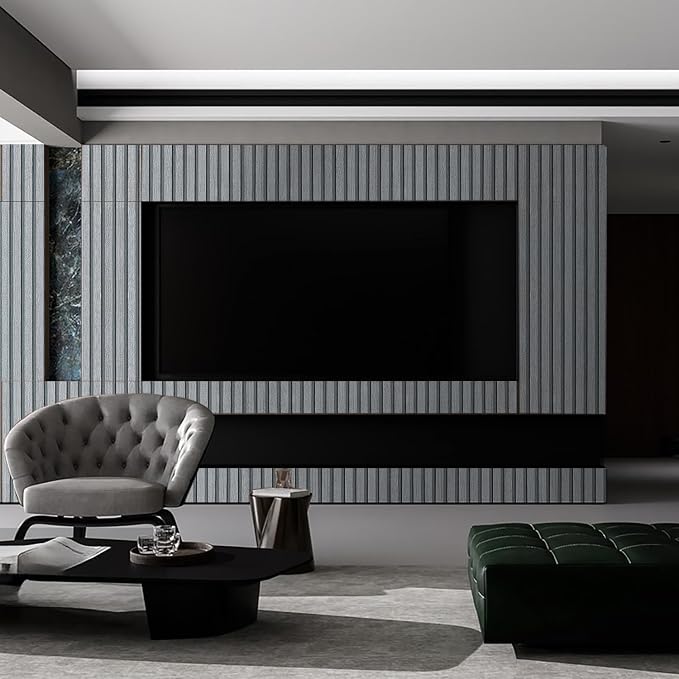 Gray Wood Slat Wallpaper - Image 3