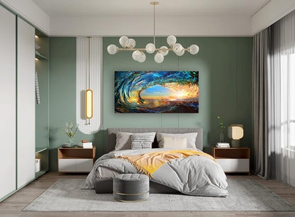 Cao Gen Decor Art S06762 Giant Wave Water Wall Art Canvas Prints 1 Panels Ocean - Image 4